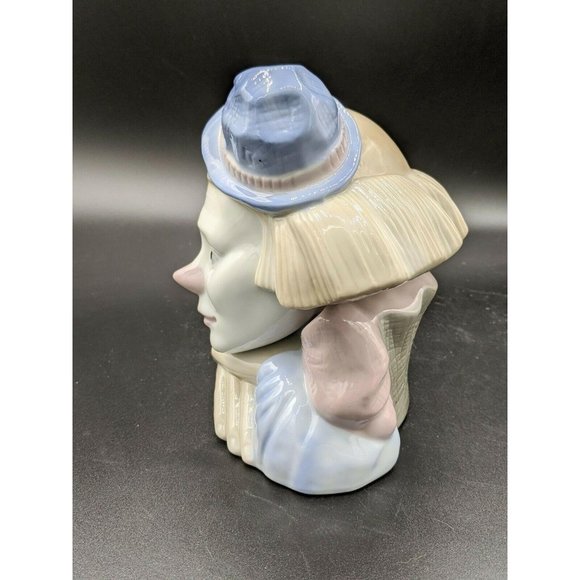 Sad Clown Porcelain Figurine Meico Paul Sebastian Collection Feelings VTG 1980s - Picture 8 of 11